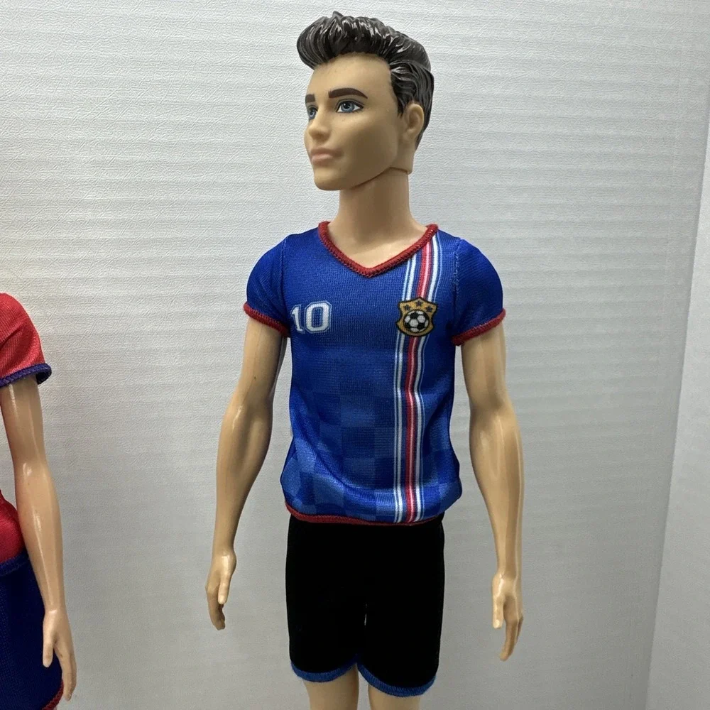 Mattel Set Ken & Barbie You Can Do Anything Soccer Player Career Athlete, Sports